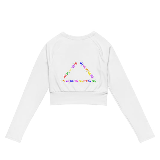 Superior Signature long-sleeve crop top